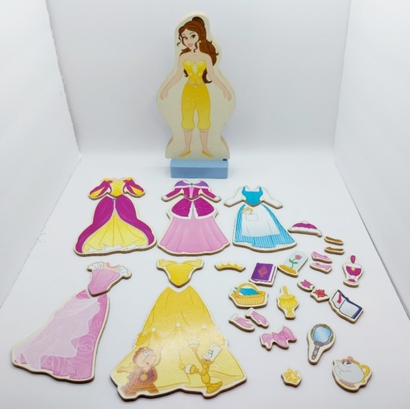 Disney Melissa and Doug Magnetic Belle set - Picture 1 of 5